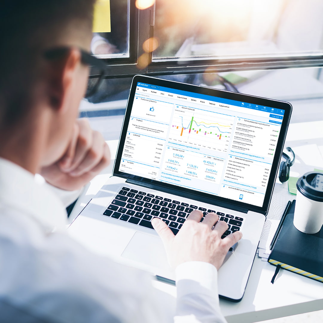 Administer reaaliaikainen talouden hallinta ja raportointi Netvisorilla
